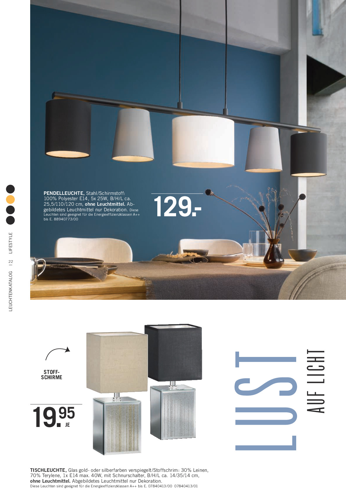 Leuchten Katalog 2020 Möbel Steffens
